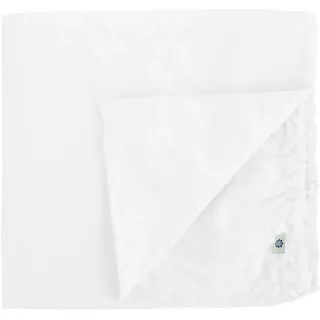 Linen & Cotton Weicher Griff Spannbettlaken Spannbetttuch Bettlaken mit Gummizug Alicia - 100% Leinen Gewaschen, Weiß Weiss (140 x 200 cm) Laken Leintuch Betttuch Bettwäsche Bett Doppelbett Sommer