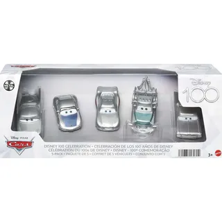 Disney Pixar Cars Disney 100 Feier 5er Pack - Silber