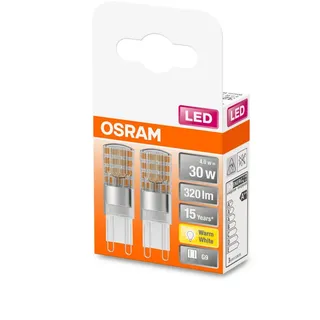 Osram LED Pin Lampe 4058075449862 2,6 W G9 warmweiß 2 St.