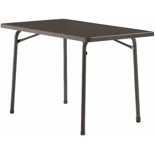 Sieger Klapptisch 115 x 70 x 72 cm eisengrau/Schieferdekor Anthrazit