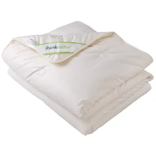 franknatur Lyocell Bettdecke 140x200 Tencel Winterdecke mit Bio Baumwolle | warme Winterbettdecke, Bezug Bio-Baumwolle, atmungsaktiv, temperaturausgleichend, waschbar, Oeko-TEX