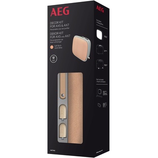 AEG AKITW2 Dekor Kit Zarte Birke (Passend für AX51 & AX71 Luftreiniger, Recycelte Premium-Textilfront, veganer PU Ledergriff, Holzfüße aus Esche, Design, Dekoration, beige/hellbraun)