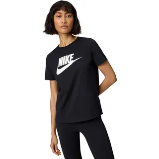 Nike Sportswear Essentials Logo T-Shirt Damen 010 black/white L