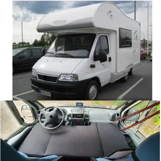 BREMER SITZBEZÜGE Camper-Bett Kinderbett Fahrerhausbett kompatibel mit Citroen Jumper, FIAT Ducato, Peugeot Boxer Typ 230/244 1994-2006 Wohnmobil zubehör Wohnmobilbett Camping Camper Zubehör