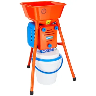 Kerbl Elektrische Getreidemühle (580 W, stabil auf drei Standbeinen, leicht zu reinigen, Mahlwerk aus Metall) 70320