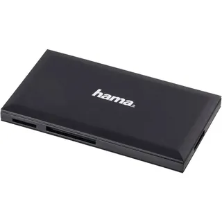 Hama USB-3.0-Multi-Kartenleser, SD/microSD/CF/MS, schwarz