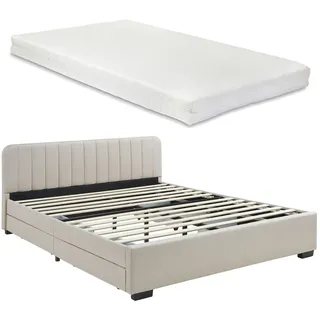 [en.casa] Nofrenna 140 x 200 cm Beige