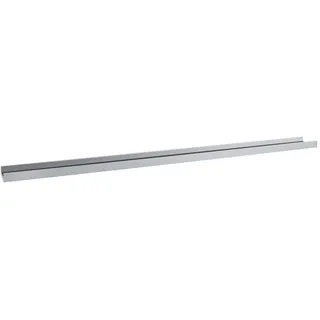 SIGEL MU060 langes schmales Wandregal 200 cm silber, Aluminium, Regalboard, Ablageboard
