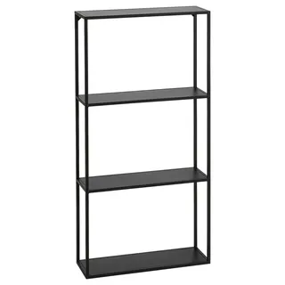 Landscape Wandregal 45 x 90 x 15 cm Schwarz