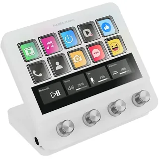 Mars Gaming Msdprow Intelligentes Bedienfeld - White