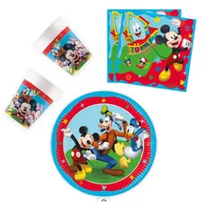 Party-Set 36-teilig "Mickey Mouse" Rock the House 23 cm