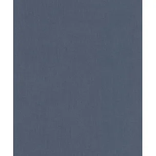 Rasch Textil Rasch Tapeten 633160 - Unitapete aus Vlies in Dunkelblau aus der Kollektion Color your life - 10,05 m x 0,53 m (LxB)