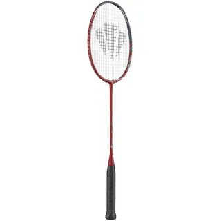 Carlton Badmintonschläger Aerospeed 400 (86g/grifflastig/mittel) rot - besaitet -