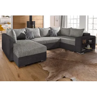 Collection AB Wohnlandschaft mit Bettfunktion, Flachgewebe