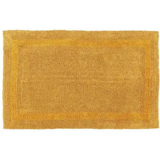 Homescapes Badematte 70/120 cm, 100% Baumwolle, wendbar , Textil , Uni , Rechteckig , 70x120 cm , Oeko-Tex® Standard 100 , Heimtextilien, Badtextilien, Badematten