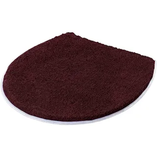 KLEINE WOLKE WC-Deckelbezug ""Soft"" Höhe 20 mm rutschhemmend beschichtet Uni Farben, waschbar, beere