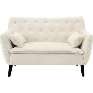 Atlantic Home Collection 2-Sitzer "Janna", inklusive 2 Zierkissen,