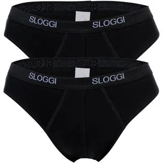 SLOGGI Men Basic Minislip schwarz S 2er Pack