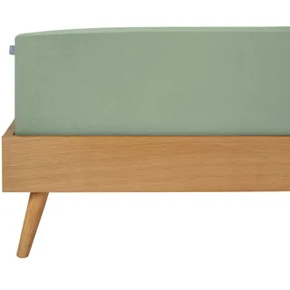 SCHIESSER Spannbettlaken Jersey 100 x 200 - 100 x 220 cm grün