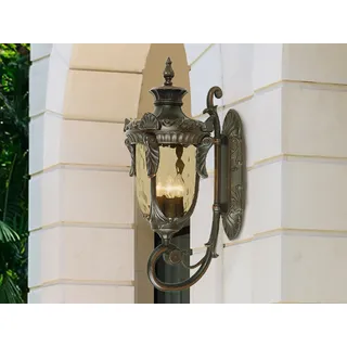 Außenwandleuchte Terrassenlampe für Fassadenbeleuchtung & Hausbeleuchtung Außen - Bronze