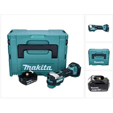Makita, Multifunktionswerkzeug, DTM 52 G1J Akku Multifunktionswerkzeug 18 V Starlock Max Brushless + 1x Akku 6,0 Ah + Makpac