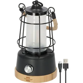 Brennenstuhl Led Akku Camping Lampe , 12.5x25x12.5 cm , USB-Anschluss zum Laden von Smartphones , Lampen & Leuchten, Innenbeleuchtung, Tischlampen, Akku-Tischlampen