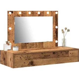 vidaXL Schminktisch Braun 100 x 40 x 70 cm Holzwerkstoff - Braun