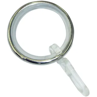 GARDINIA Vorhangstange 1-läufig Ø 16 mm 240 cm Silber