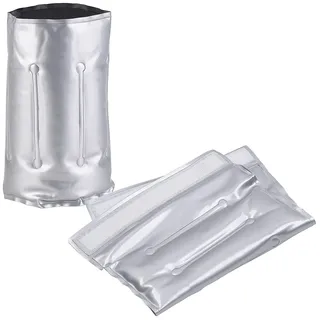 infactory Kühlmanschette: 2er-Set Flaschenkühler für Ø 75-86 mm, Kühl- & Wärme-Gel (Flaschenkühler Manschette, Flaschen Kühlmanschette, Liter)