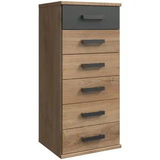 WIMEX Cork 46 x 103 x 40 cm Plankeneiche nachbildung / Grafit