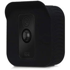 kwmobile Hülle kompatibel mit Blink XT / XT2 - Silikon Security Camera Cover Schutzhülle für Kamera - Schwarz
