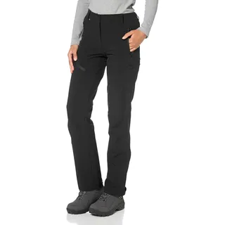 Funktionshose POLARINO, Damen, Gr. 36, N-Gr, schwarz, Obermaterial: 92% Polyamid, 8% Elasthan, unifarben, schmal lang, Hosen Funktionshose, mit Reißverschlusstaschen, Topseller