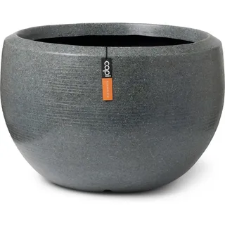 Capi Pflanzgefäß Kugel Granite Ø 67 cm x 45 cm Anthrazit
