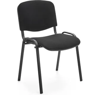 Halmar Konferenzstuhl Iso - schwarz - Schwarz