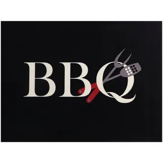 Primaflor Grillunterlage 90 x 120 cm Textil schwarz