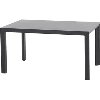 Siena Garden Gartentisch Silva Rechteckig Wood Grey 90 cm x 140 cm