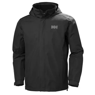 HELLY HANSEN Herren Regenjacke Dubliner Jacket, Schwarz, L,
