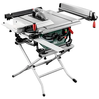 Metabo TS 254 M 1500 W 230 V inkl. Sägeblatt, Parallelanschlag, Schiebestock, Tischverlängerung, Tischverbreiterung, Winkelanschlag