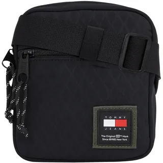Tommy Jeans Herren Umhängetasche Reporter Klein, Schwarz (Black), Einheitsgröße