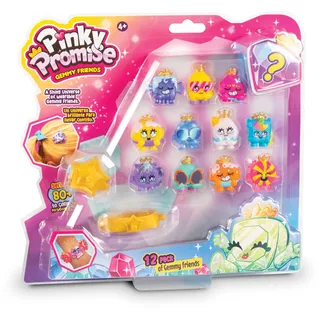 EAN Bizak Pinky Promise Blister, Packung mit 12 Edelsteinen zum Sammeln, einige Edelsteine, inkl. Armband und Ring sowie einem seltenen versteckten Edelstein Fortsetzung Ihrer Sammlung, (64320007)