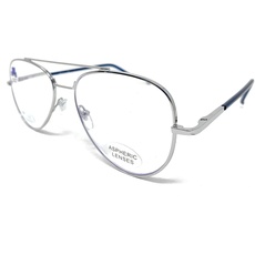 Blaulichtfilter lesebrille anti blaulicht. Computerbrille Metal Pilot Für herren damen gamer brille venice (Silber, 3,00)