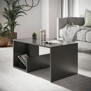 Vicco Couchtisch Lonar, 80 x 46.6 cm - Grau