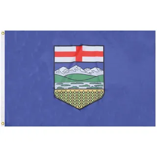 AZ FLAG Flagge Alberta 150x90 cm Fahne Alberta Polyester 100D 2 Ösen