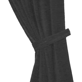 Wirth Raffhalter »Thermo-Chenille 288g/m2« 2-er Set, schwarz