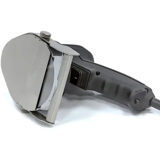 Maxima 9405013 Kebabmes-0-8 mm Dikte incl. Reserve Mes en Slijper Elektrische Fleischmesser, Stein, Edelstahl, Schwarz/Silber