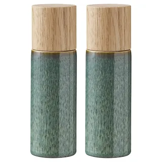Bitz Salz- & Pfeffermühle Set 2-tlg. 17 cm grün