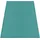 Paco Home Teppich Tatami 475 rechteckig 24 mm Höhe Kurzflor Uni-Farben mit Memory Foam waschbar blau