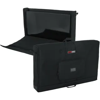 GATOR Cases Gepolsterte Nylon-Tragetasche für den Transport von LCD-Bildschirmen, Monitoren und Fernsehern; passend für 50"-Bildschirme (G-LCD-TOTE50), Schwarz