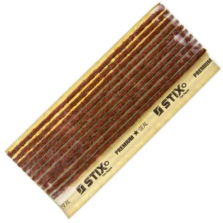 STIX 10x Butyl-Vulkanisierungsstreifen, 200 x 4 mm, Braun, Reifenreparatur-Set