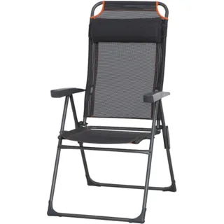 Siena Garden Campingstuhl Comfort Grau